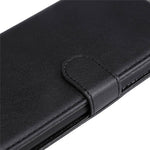 For Samsung Galaxy A23 5G (Global Version) / 4G Case Solid Color Leather Mobile Cover Wallet Stand with Strap