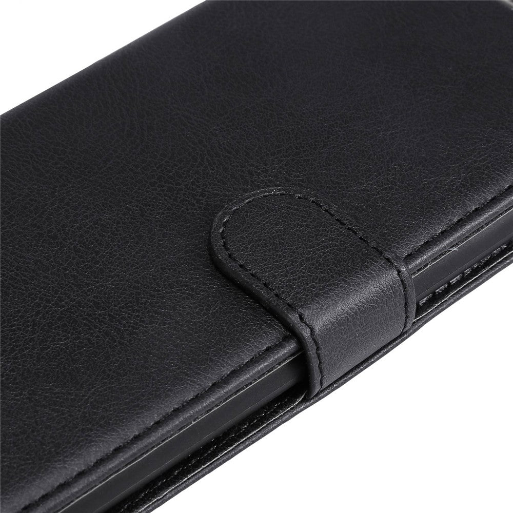 For Samsung Galaxy A23 5G (Global Version) / 4G Case Solid Color Leather Mobile Cover Wallet Stand with Strap