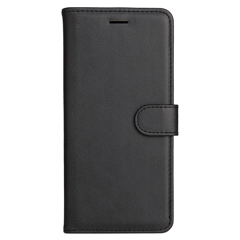 For Samsung Galaxy A23 5G (Global Version) / 4G Case Solid Color Leather Mobile Cover Wallet Stand with Strap
