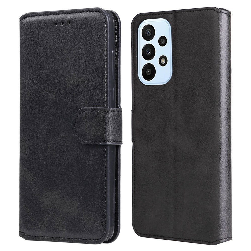 For Samsung Galaxy A23 5G (Global Version) / 4G / M23 5G / F23 5G PU Leather Magnetic Clasp Wallet Cover Adjustable Stand Phone Case
