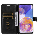 For Samsung Galaxy A23 5G (Global Version) / 4G / M23 5G / F23 5G PU Leather Magnetic Clasp Wallet Cover Adjustable Stand Phone Case