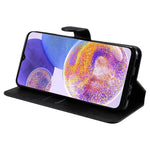 For Samsung Galaxy A23 5G (Global Version) / 4G / M23 5G / F23 5G PU Leather Magnetic Clasp Wallet Cover Adjustable Stand Phone Case