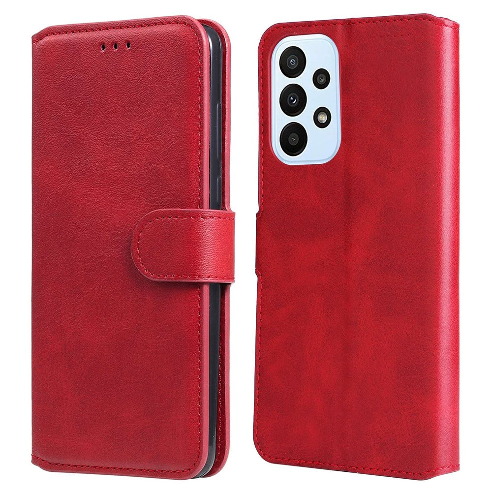 For Samsung Galaxy A23 5G (Global Version) / 4G / M23 5G / F23 5G PU Leather Magnetic Clasp Wallet Cover Adjustable Stand Phone Case