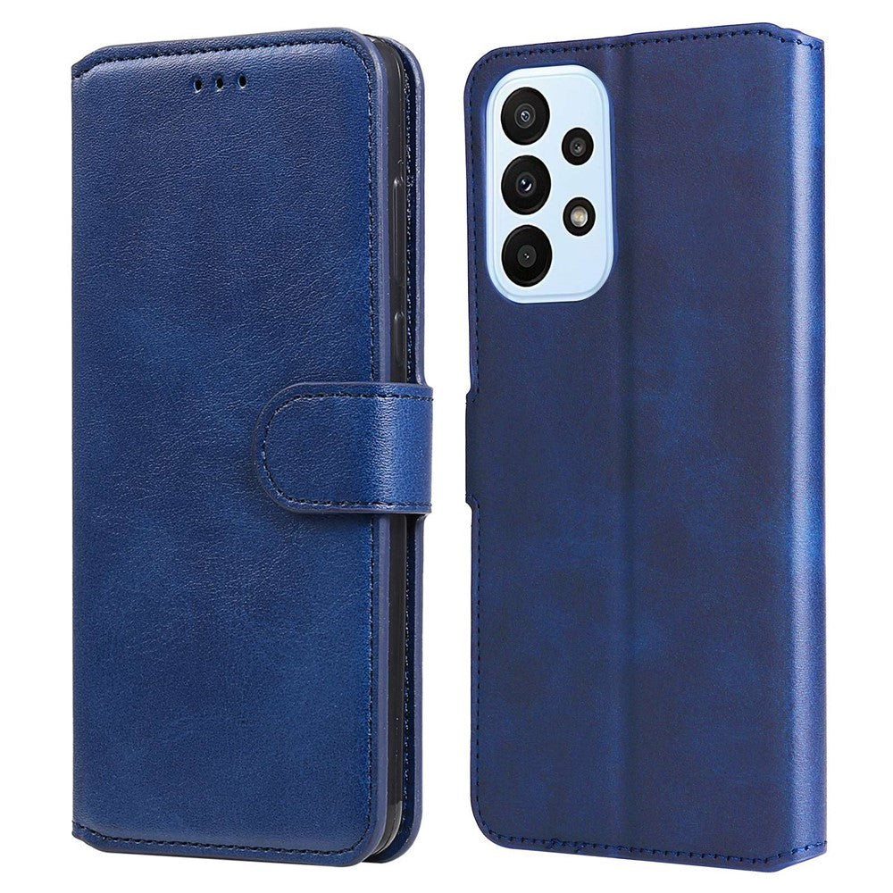 For Samsung Galaxy A23 5G (Global Version) / 4G / M23 5G / F23 5G PU Leather Magnetic Clasp Wallet Cover Adjustable Stand Phone Case