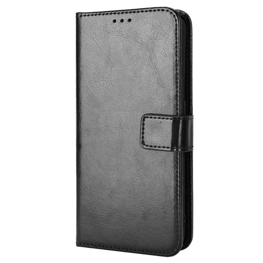 Samsung Galaxy A23 5G (Global version) / 4G / M23 5G / F23 5G PU-läder Crazy Horse textur stativfodral reptåligt plånboksfodral för mobilmobil
