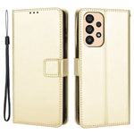 Samsung Galaxy A23 5G (Global version) / 4G / M23 5G / F23 5G PU-läder Crazy Horse textur stativfodral reptåligt plånboksfodral för mobilmobil