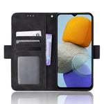 Samsung Galaxy M23 5G/F23 5G Plånboksfodral Korthållare Premium PU-läder Stativ Stötsäkert Flipskyddsfodral