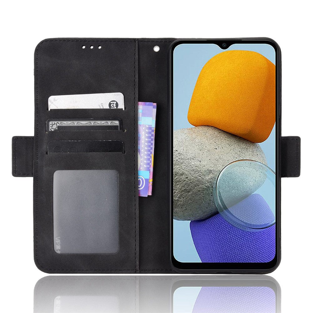 Samsung Galaxy M23 5G/F23 5G Plånboksfodral Korthållare Premium PU-läder Stativ Stötsäkert Flipskyddsfodral