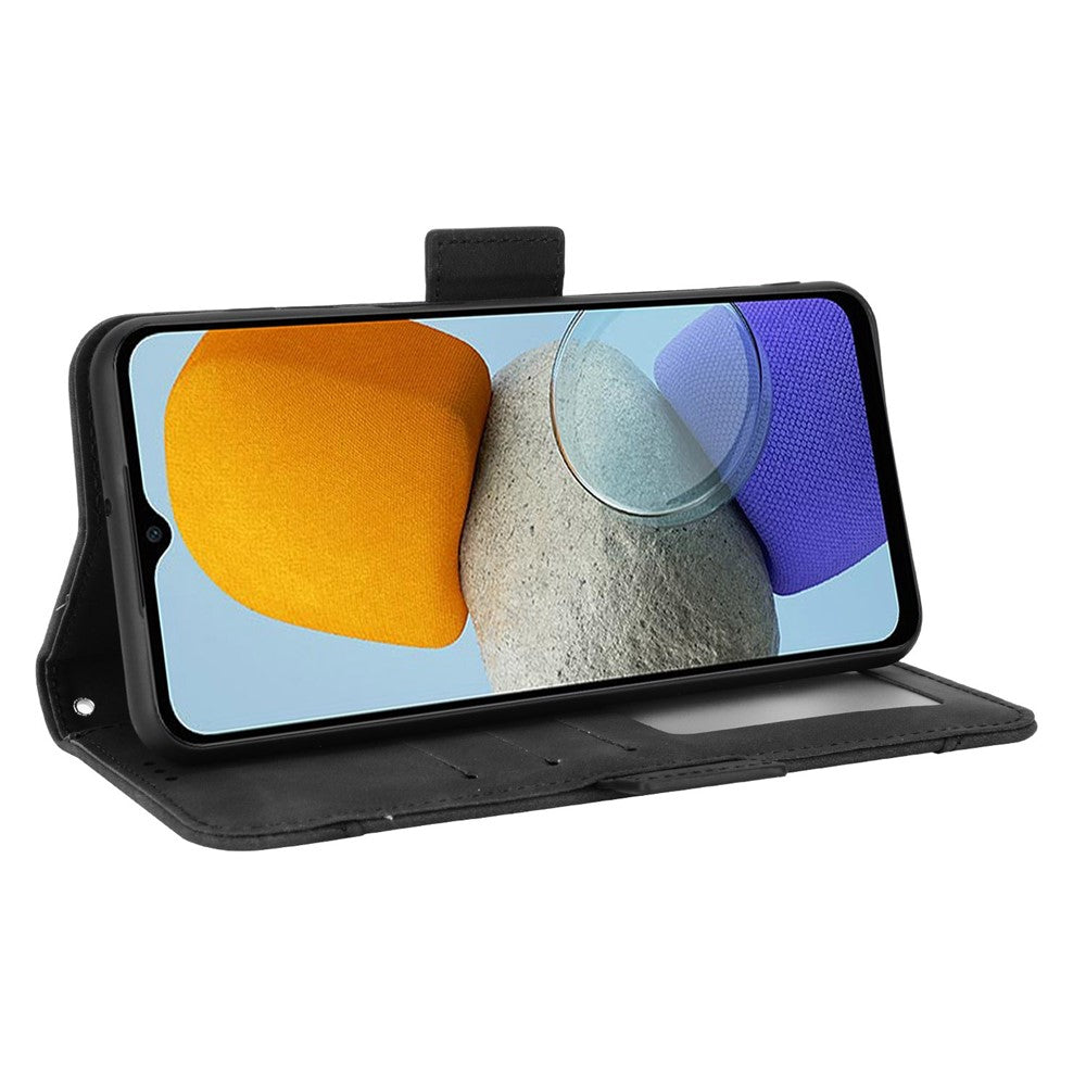 Samsung Galaxy M23 5G/F23 5G Plånboksfodral Korthållare Premium PU-läder Stativ Stötsäkert Flipskyddsfodral