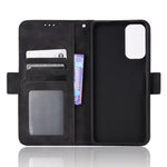 Samsung Galaxy M23 5G/F23 5G Plånboksfodral Korthållare Premium PU-läder Stativ Stötsäkert Flipskyddsfodral