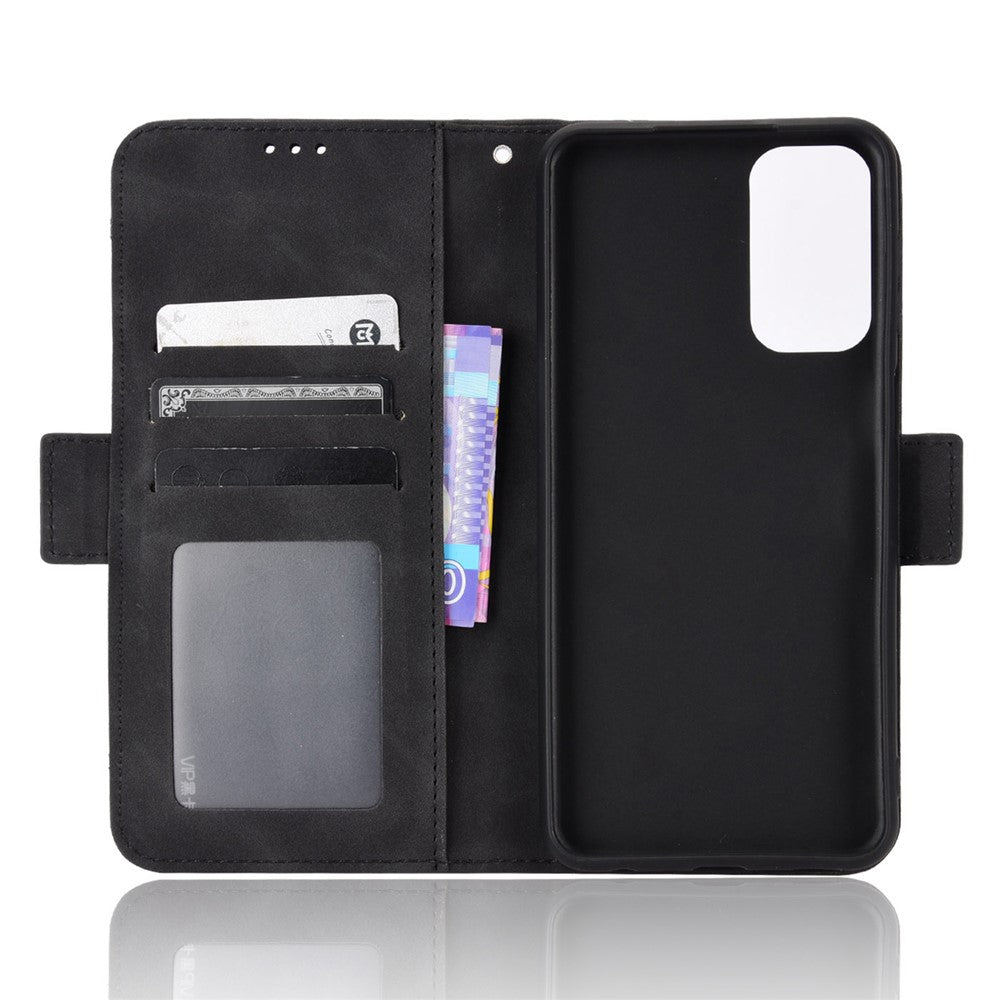 Samsung Galaxy M23 5G/F23 5G Plånboksfodral Korthållare Premium PU-läder Stativ Stötsäkert Flipskyddsfodral