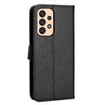 For Samsung Galaxy A23 5G (Global Version) / 4G / M23 5G / F23 5G Diamond Texture Protective Leather Case Wallet Stand Magnetic Closure TPU Shell Flip Cover with Strap