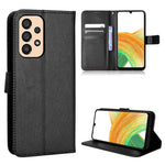 For Samsung Galaxy A23 5G (Global Version) / 4G / M23 5G / F23 5G Diamond Texture Protective Leather Case Wallet Stand Magnetic Closure TPU Shell Flip Cover with Strap