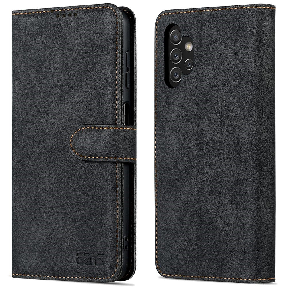 AZNS Til Samsung Galaxy A13 4G PU Læder Pung Folio Flip Telefonetui Justerbar Stand Beskyttende Cover