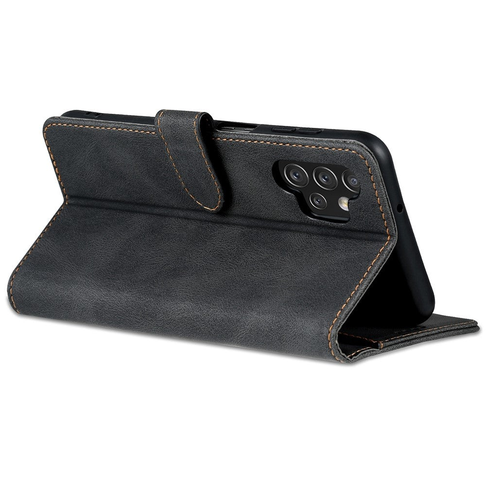 AZNS Til Samsung Galaxy A13 4G PU Læder Pung Folio Flip Telefonetui Justerbar Stand Beskyttende Cover