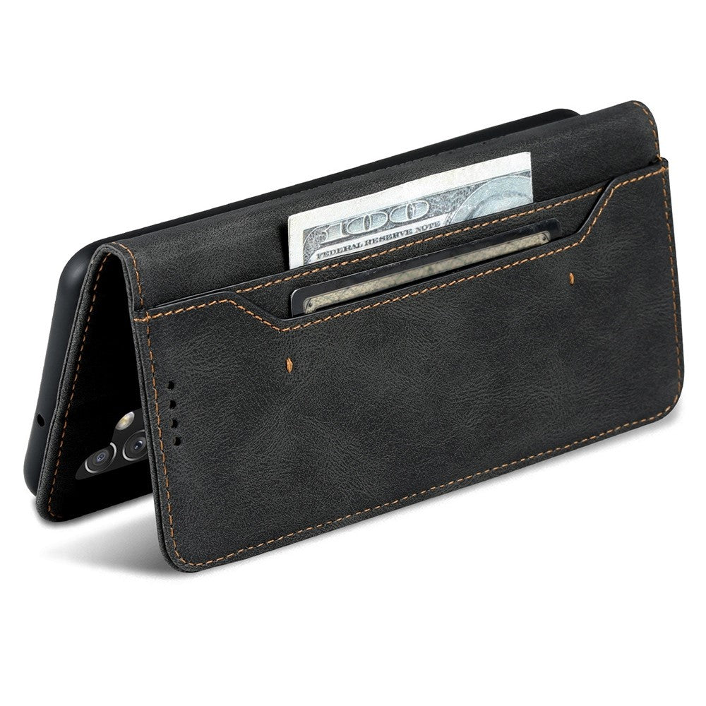 AZNS Til Samsung Galaxy A13 4G PU Læder Pung Folio Flip Telefonetui Justerbar Stand Beskyttende Cover