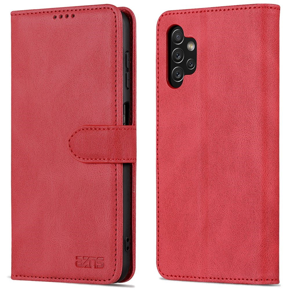 AZNS Til Samsung Galaxy A13 4G PU Læder Pung Folio Flip Telefonetui Justerbar Stand Beskyttende Cover