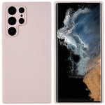 For Samsung Galaxy S22 Ultra 5G Mobile Phone Case Bag Soft Solid State Silicone Phone Case Phone Protector
