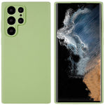 For Samsung Galaxy S22 Ultra 5G Mobile Phone Case Bag Soft Solid State Silicone Phone Case Phone Protector