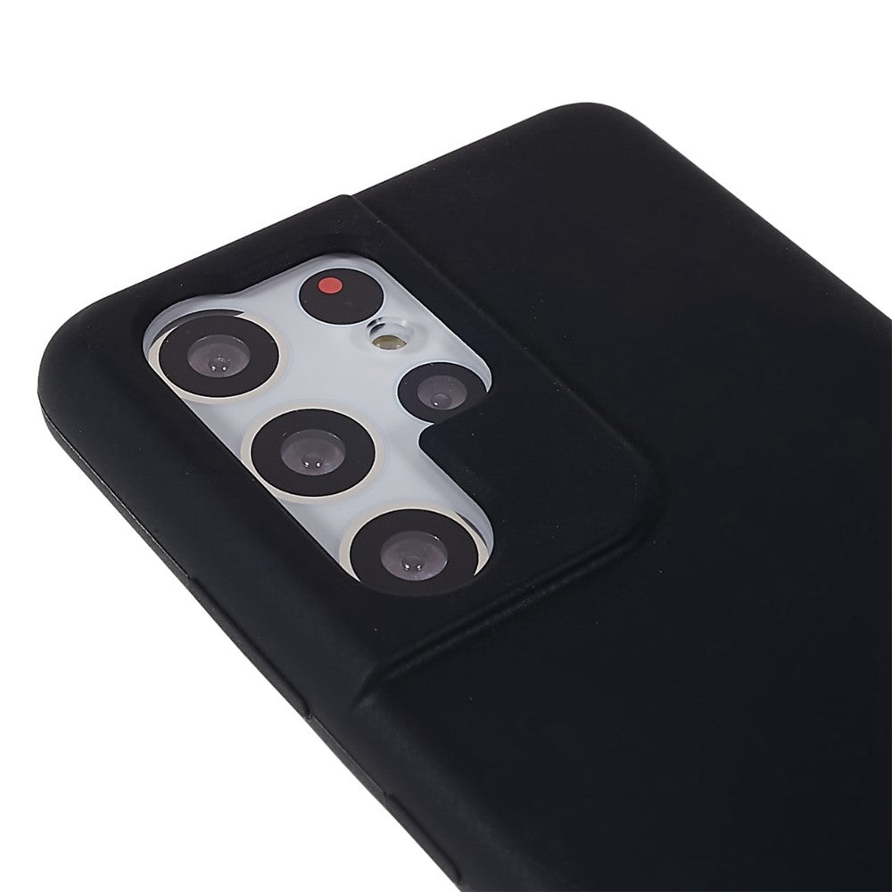For Samsung Galaxy S21 Ultra 5G Cell Phone Cover Solid State Silicone Mobile Phone Protector