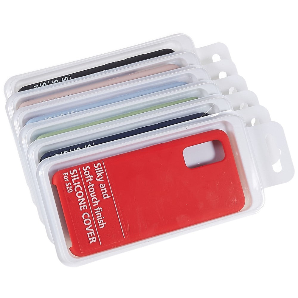 For Samsung Galaxy S20 5G/4G Premium Solid State Silicone Phone Case Mobile Phone Protector