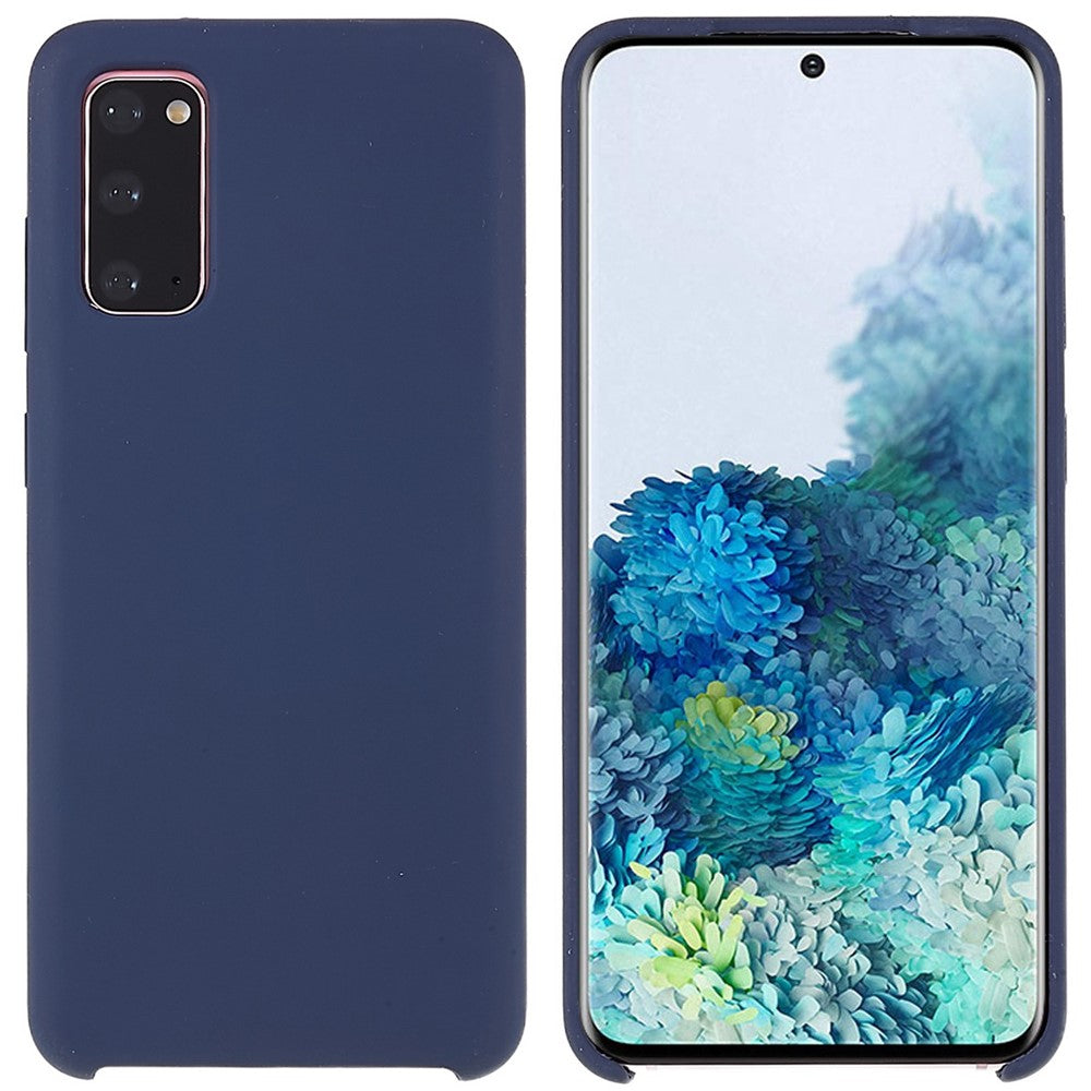 For Samsung Galaxy S20 5G/4G Premium Solid State Silicone Phone Case Mobile Phone Protector