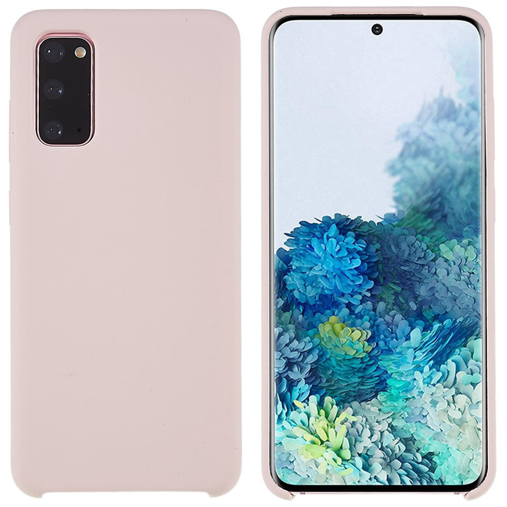 For Samsung Galaxy S20 5G/4G Premium Solid State Silicone Phone Case Mobile Phone Protector