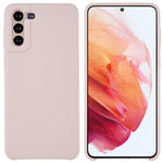 For Samsung Galaxy S21 4G/5G Smartphone Case Soft Premium Solid State Silicone Shockproof Mobile Phone Protector
