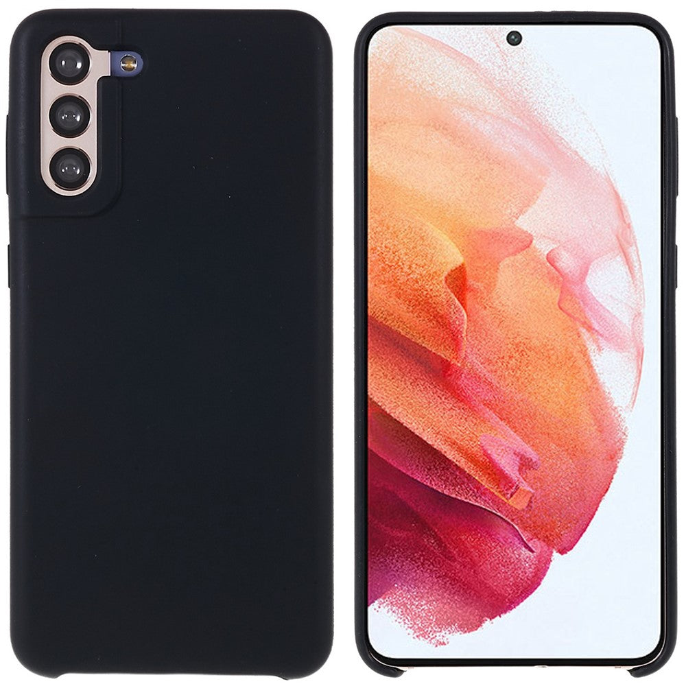 For Samsung Galaxy S21+ 5G Dustproof Phone Shell Premium Solid State Silicone Phone Case Mobile Phone Protector