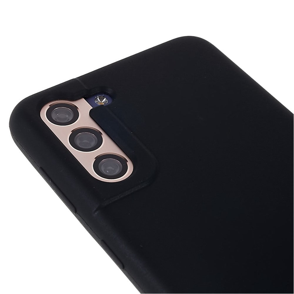 For Samsung Galaxy S21+ 5G Dustproof Phone Shell Premium Solid State Silicone Phone Case Mobile Phone Protector