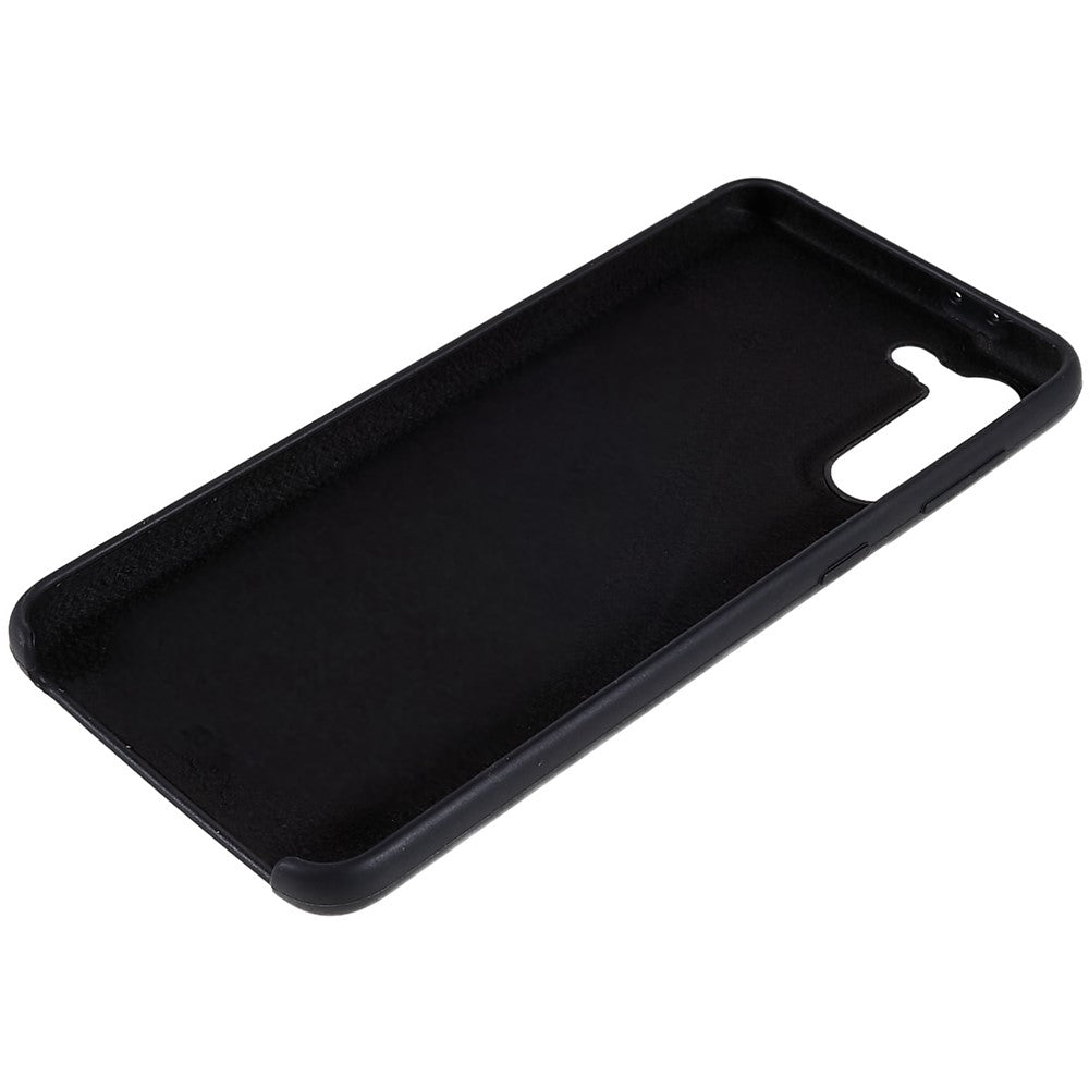 For Samsung Galaxy S21+ 5G Dustproof Phone Shell Premium Solid State Silicone Phone Case Mobile Phone Protector