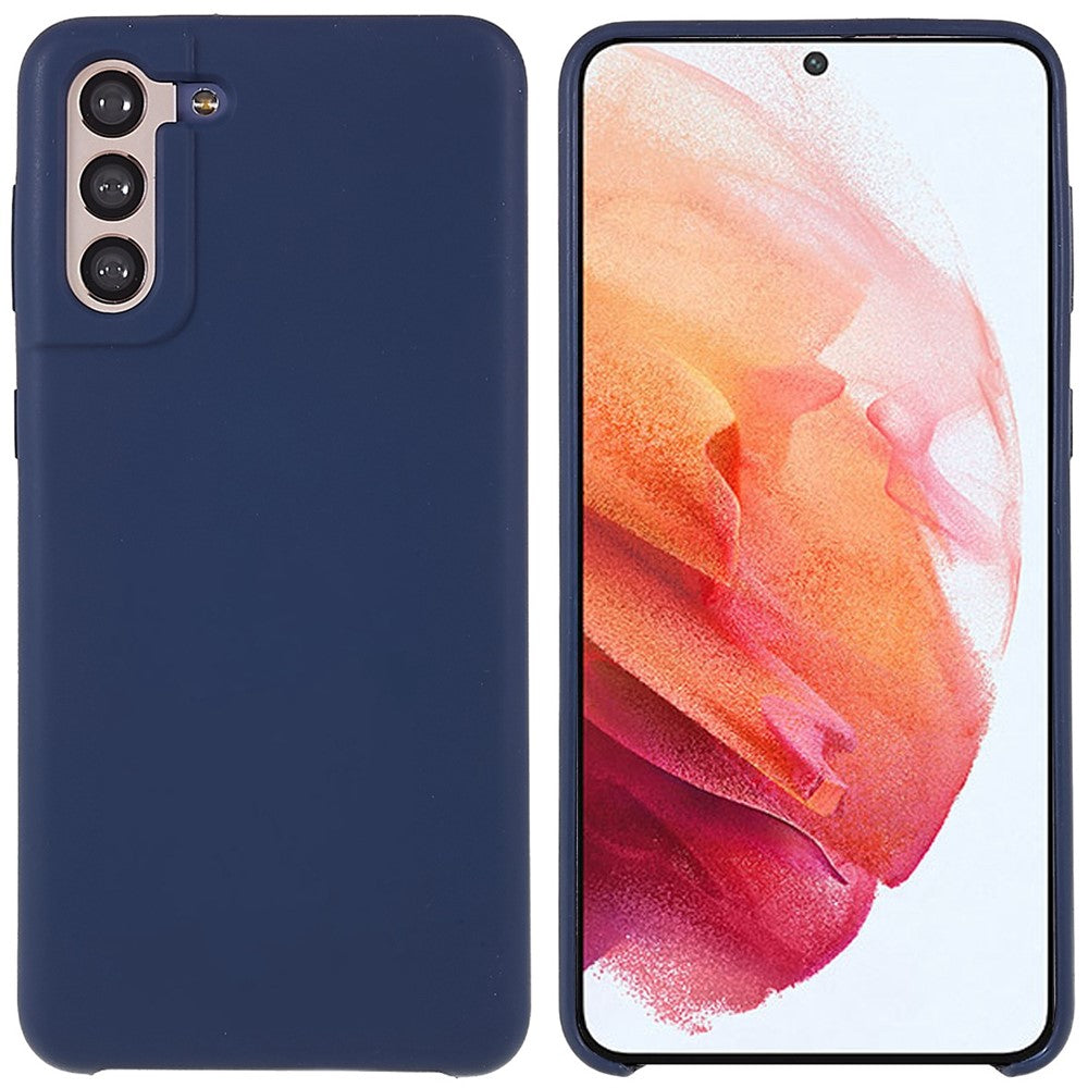 For Samsung Galaxy S21+ 5G Dustproof Phone Shell Premium Solid State Silicone Phone Case Mobile Phone Protector