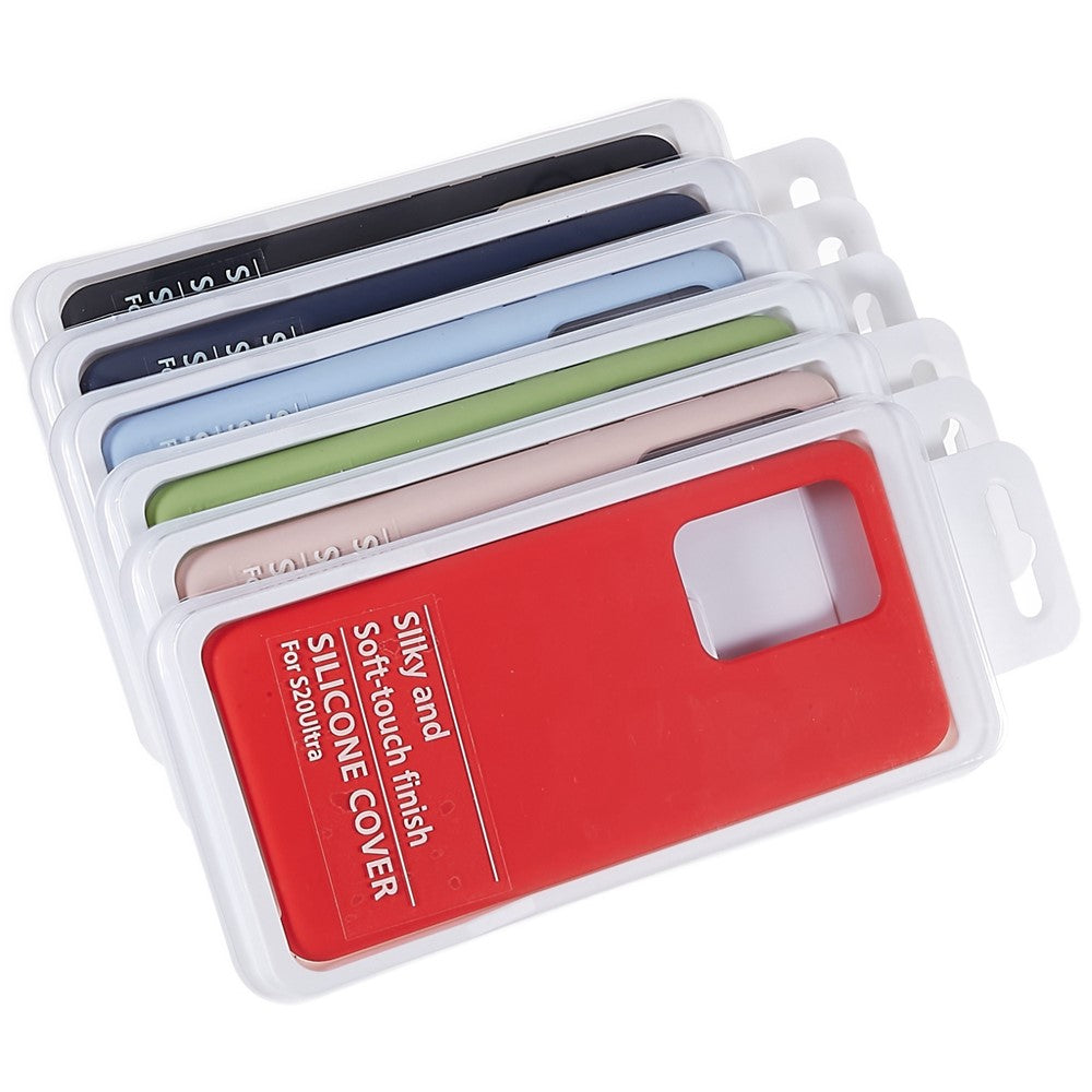 For Samsung Galaxy S20 Ultra Phone Covering Bag Premium Solid State Silicone Phone Case Mobile Phone Protector