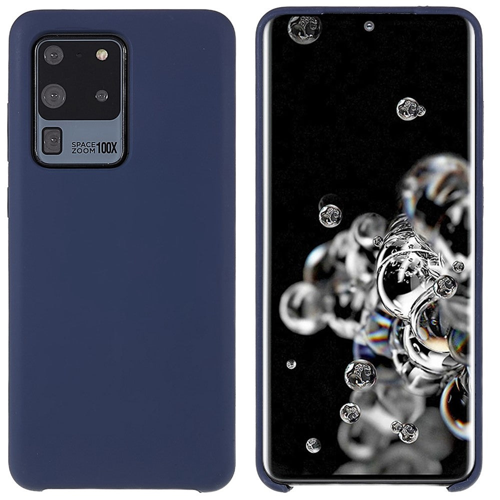 For Samsung Galaxy S20 Ultra Phone Covering Bag Premium Solid State Silicone Phone Case Mobile Phone Protector
