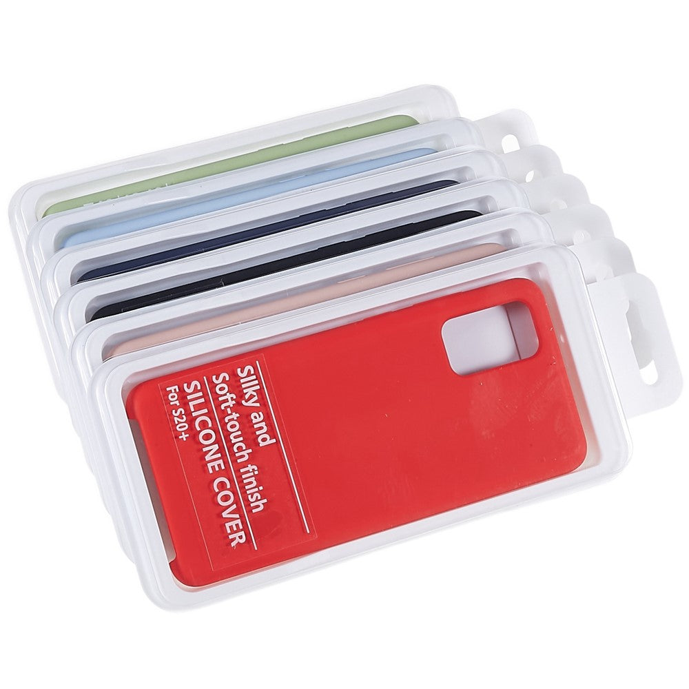 For Samsung Galaxy S20 Plus 5G/4G Phone Bag Case Durable Solid State Silicone Mobile Phone Protector Cover