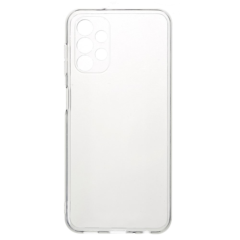 For Samsung Galaxy A13 4G 2.0mm Thickness Watermark-Free Transparent TPU Phone Protective Case