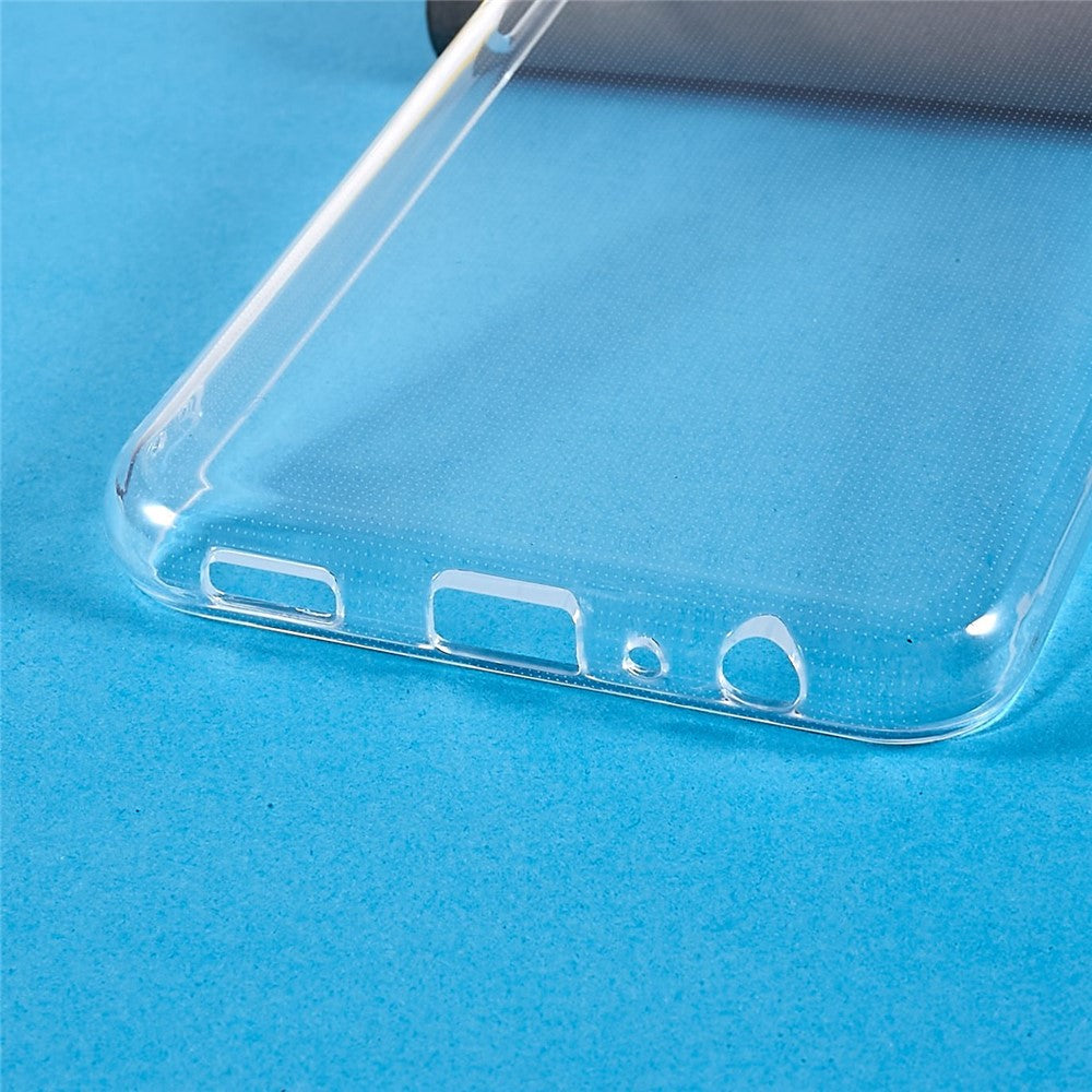 For Samsung Galaxy A13 4G 2.0mm Thickness Watermark-Free Transparent TPU Phone Protective Case