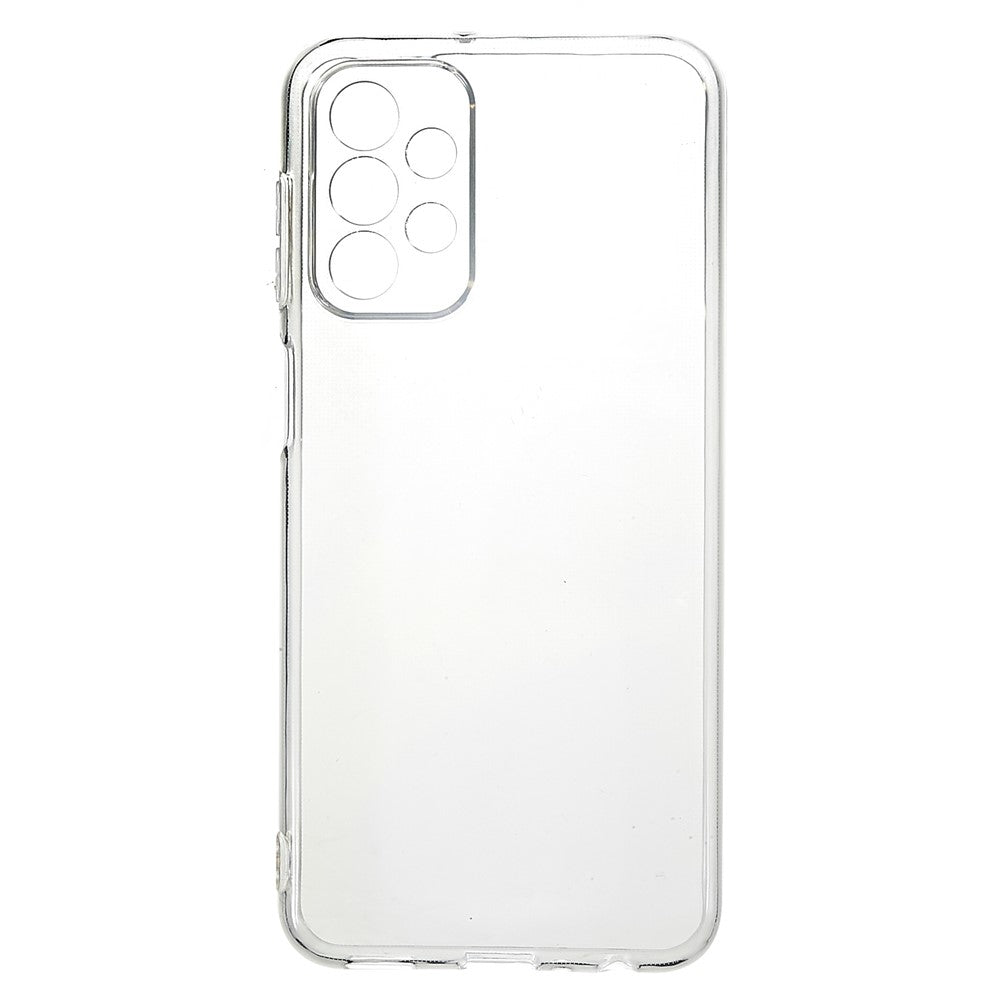 Samsung Galaxy A23 5G (Global version) / 4G 2,0 mm tjockt vattenstämpelfritt TPU-skal reptåligt genomskinligt mobilskal