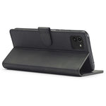 LC.IMEEKE til Samsung Galaxy A03 (164,2 mm) – ridsefast tekstureret PU-læder flip-cover med stander og pungfunktion – mobiltelefoncover