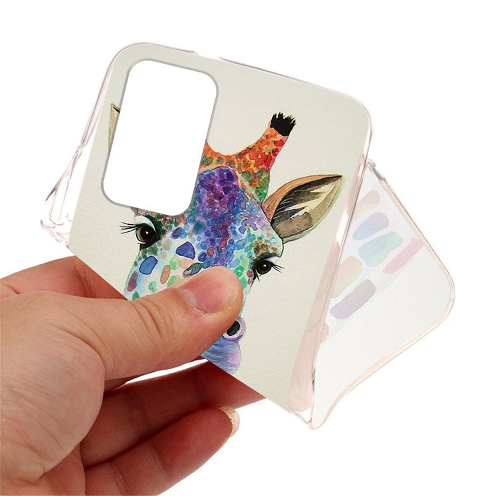 Til Samsung Galaxy A53 5G Mønstertrykt Blødt TPU Telefoncover Faldsikring Bagside