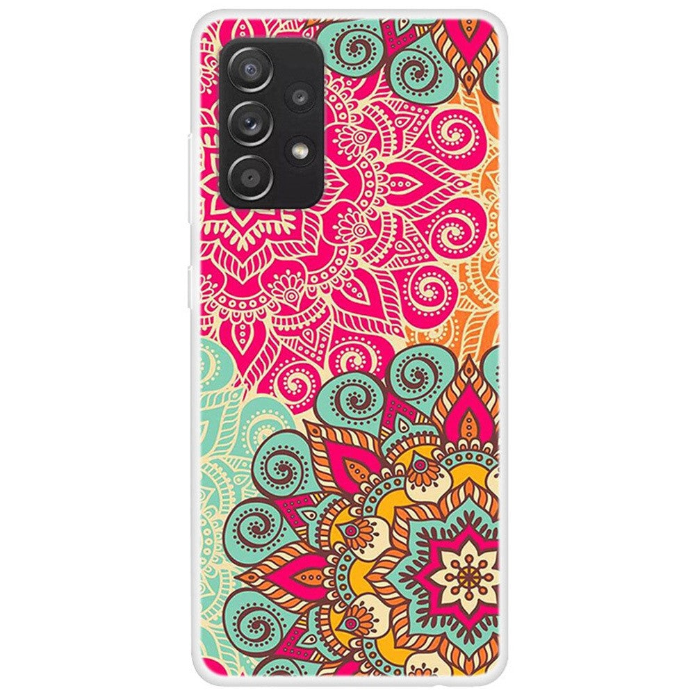 Samsung Galaxy A53 5G Mönstertryck Mjukt TPU mobilskal Fallskydd Baksida