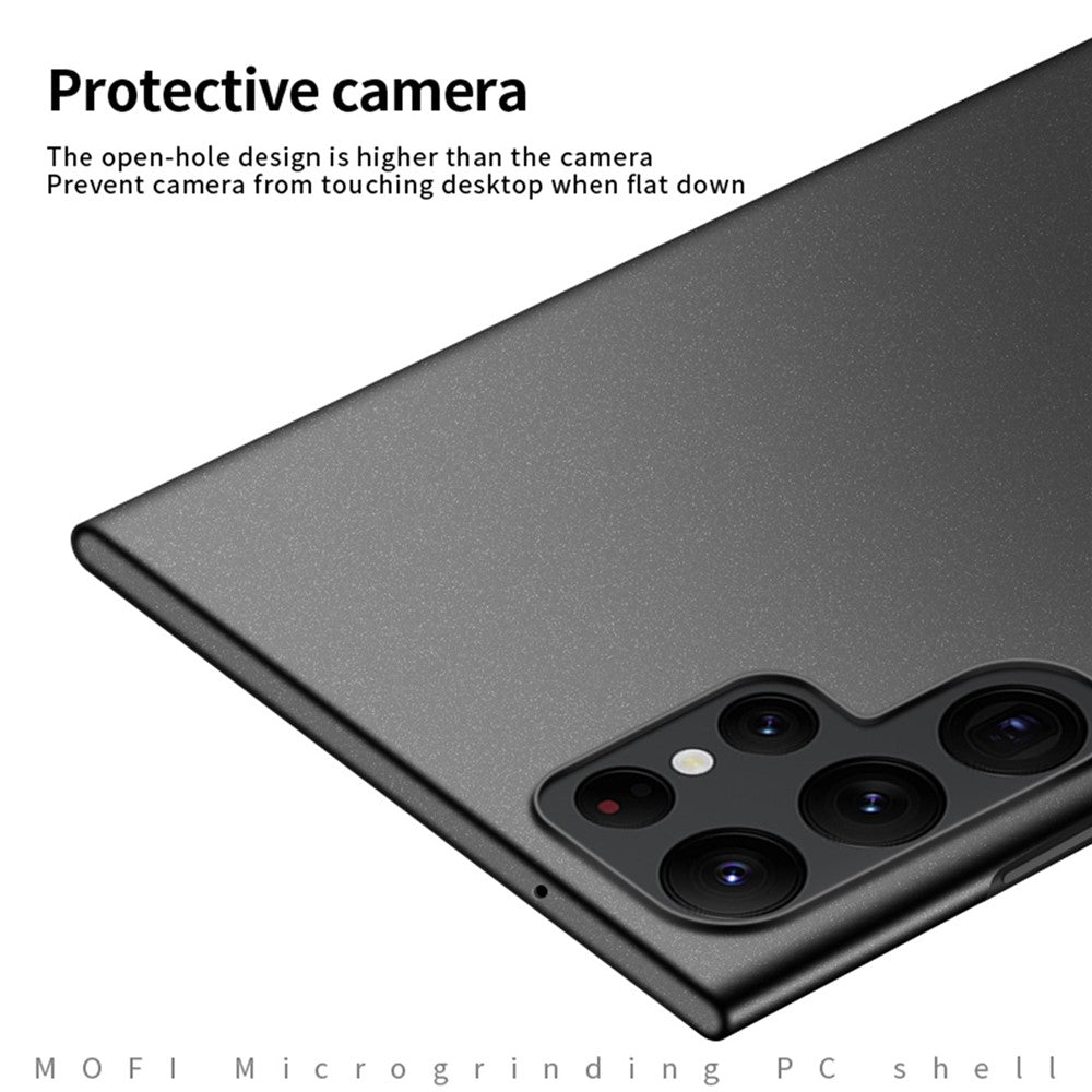 MOFI Shield Matte Series för Samsung Galaxy S22 Ultra 5G Fallskyddande Hårt PC-mobilskal Skyddande Fodral
