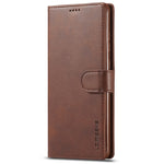 LC.IMEEKE for Samsung Galaxy A23 4G / 5G (Global Version) / M23 5G / F23 5G Shockproof Textured PU Leather Flip Folio Stand Wallet Case Mobile Phone Case Cover