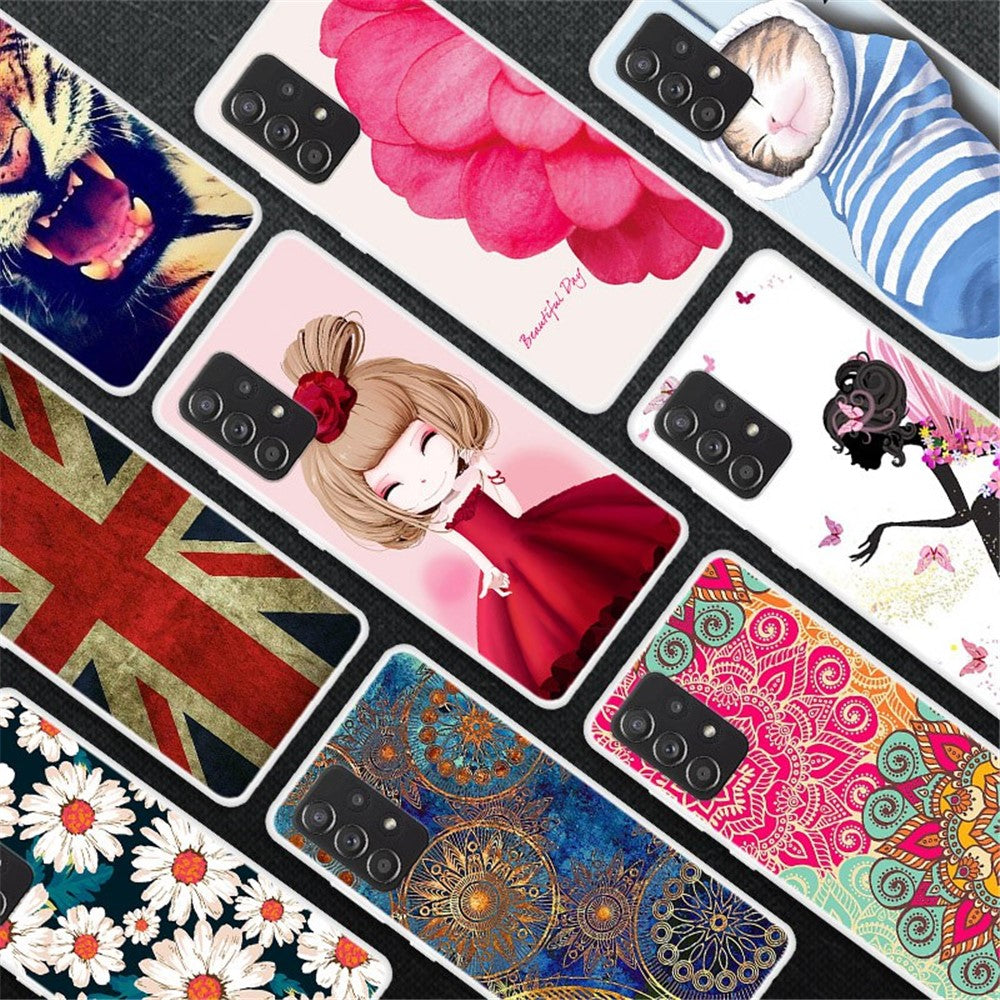 Pattern Printed Protective Case for Samsung Galaxy A23 5G (Global Version) / 4G Anti-drop Phone Cover Shockproof TPU Slim Case