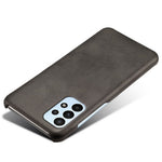 For Samsung Galaxy A23 5G (Global Version) / 4G Phone Cover Scratch-resistant Textured PU Leather Coated PC Phone Case