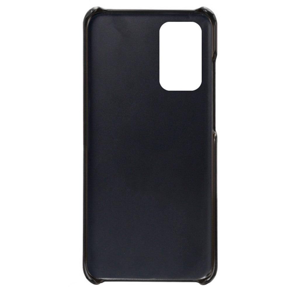 For Samsung Galaxy A23 5G (Global Version) / 4G Phone Cover Scratch-resistant Textured PU Leather Coated PC Phone Case