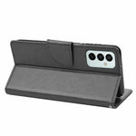 For Samsung Galaxy M23 5G/F23 5G PU Leather Butterfly Flower Imprinted Case Stand Wallet Design Protective Phone Cover
