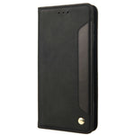 For Samsung Galaxy M23 5G/F23 5G Shockproof Phone Wallet Stand Cover Splicing Design PU Leather Anti-drop Case Shell