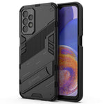 For Samsung Galaxy A23 5G (Global Version) / 4G Shockproof Armor Cover Hard PC Soft TPU Protective Phone Case with Kickstand