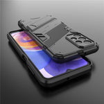 For Samsung Galaxy A23 5G (Global Version) / 4G Shockproof Armor Cover Hard PC Soft TPU Protective Phone Case with Kickstand